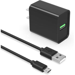 QC 3.0 AC Charger Adapter Fit for Samsung Galaxy Halo,On5,E5,Core Prime,Stardust SM-J727 SM-S550 SM-S978 SM-G360 SM-S766 Phone Power Supply Cord