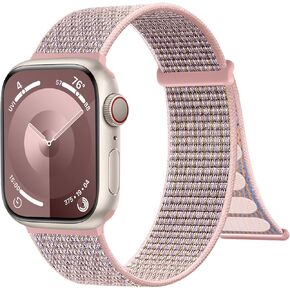 Sport Nylon Loop Bands Compatible with Apple Watch Bands for Women 40mm 44mm 45mm 38mm 41mm 42mm 46mm 49mm for Men, Adjustable Braided Straps for iWatch Series 10/9/8/7/6/5/4/SE/Ultra(Dragon)