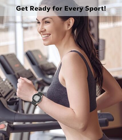 MoKo Sport Band Compatible with Samsung Galaxy Watch 7 FE 6 5 4 Band 40mm 44mm/Watch 6 4 Classic Band 43mm 47mm 42mm 46mm/Watch 5 Pro Band 45mm, No Gap Soft Silicone Bands for Women Men, Black in Saudi Arabia
