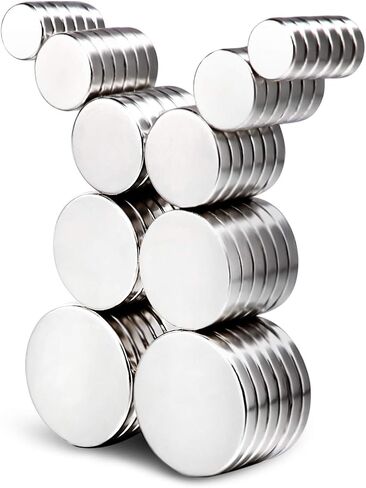 DIYMAG Refrigerator Magnets 100Pcs, 5 Different Size Small Magnets, Tiny Round Disc Fridge Magnets for Office, Hobbies, Crafts, Whiteboard Magnets, Dry Erase Board Magnets and Push Pins Magnets in Kuwait