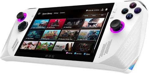 كمبيوتر محمول ASUS ROG Ally للألعاب والترفيه (AMD Ryzen Z1 6-Core، 16GB LPDDR5X 6400MHz RAM، 512GB M.2 2242 PCIe SSD، AMD Radeon، 7 بوصة 120 هرتز Touch Win 11 Home) (متجدد) in Saudi Arabia