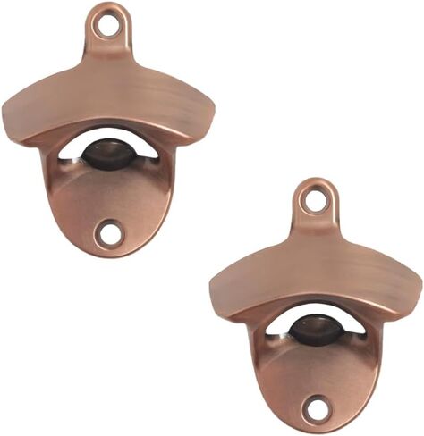 Black Wall Mount Beer Soda Bottle Cap Opener Post Mounted Blank Stainless for DIY Cooler Table (2PCS) in Saudi Arabia