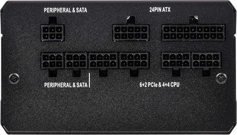 Corsair RM650، سلسلة RM، معتمد من الذهب 80 Plus، مزود طاقة ATX معياري بالكامل بقدرة 650 واط - أسود in Kuwait