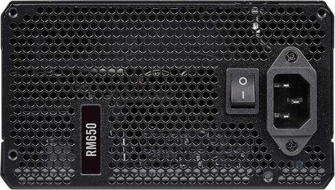 Corsair RM650، سلسلة RM، معتمد من الذهب 80 Plus، مزود طاقة ATX معياري بالكامل بقدرة 650 واط - أسود in Kuwait