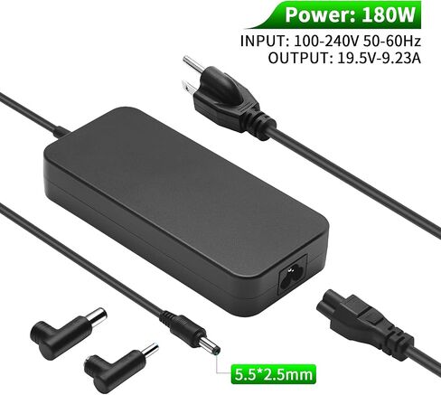 180W AC Charger for Msi GT70 GT60 CX62 CX72 GX60 GX70 WT60 WT70 GS40 GS43VR GP70 GP72 GP72M GP72VR GP60 GP62 GP62VR GE72 GE72VR GE70 GE62 GE62VR GE60 GF72 GF72VR GL62M GL72 GF75 GF65 GF63 Laptop in Saudi Arabia