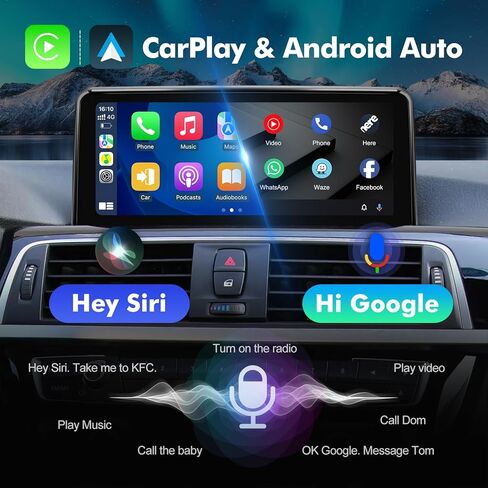 10.25 بوصة Linux Touchscreen Wireless CarPlay & Android Auto Multimedia مستقبل راديو السيارة لنظام BMW 3/4 Series NBT، F30/F31/F32/F33/F34/F35/F36 (2013-2016) ترقية نظام راديو الاستريو الأصلي in Kuwait