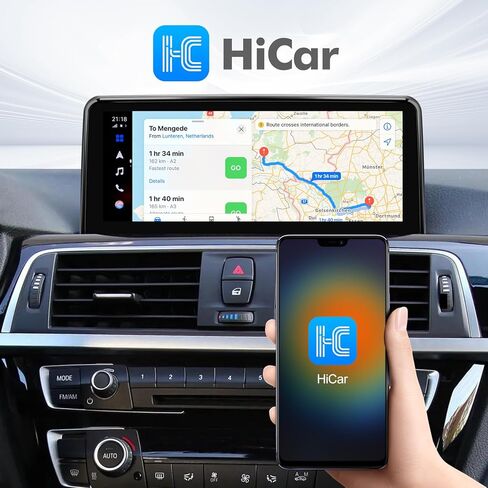 10.25 بوصة Linux Touchscreen Wireless CarPlay & Android Auto Multimedia مستقبل راديو السيارة لنظام BMW 3/4 Series NBT، F30/F31/F32/F33/F34/F35/F36 (2013-2016) ترقية نظام راديو الاستريو الأصلي in Kuwait