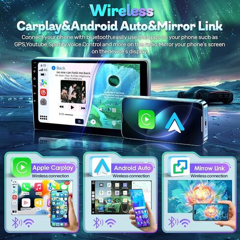8 Core 5G WiFi Car Radio Stereo for Honda Accord 7th 2003-2007 48-EQ 10.1" IPS Touchscreen Radio Carplay Android Auto Support Mirror Link DSP SWC GPS Bluetooth FM/AM Backup Camera 2+32G in Saudi Arabia