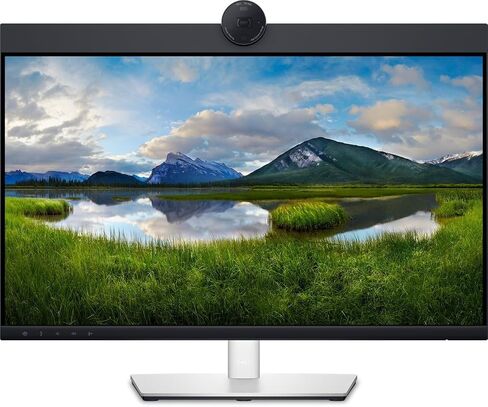 شاشة عرض مؤتمرات الفيديو مقاس 24 بوصة من Dell - P2424HEB (متجددة)، أسود/رمادي in Kuwait