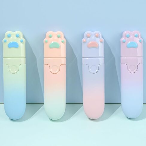 Temiary 4Pcs Cute Whiteout Correction Tapes, Retractable White Out Pen for Instant Correction, Easy to Use, Aesthetic White Out Tape Set for Students School Office Supplies (Retractable) in Saudi Arabia