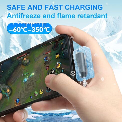 كابل شحن USB عالمي 5 في 1 من MTAKYI بزاوية يمنى، كابل شحن USB C متعدد 3 متر/10 قدم سريع من النايلون المضفر USB/C إلى النوع C/iPhone محول شاحن مزامنة سريع متوافق مع الكمبيوتر المحمول/الكمبيوتر اللوحي/الهاتف in Kuwait