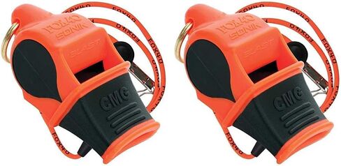 Fox 40 Sonik Blast whistle (orange black) in Kuwait