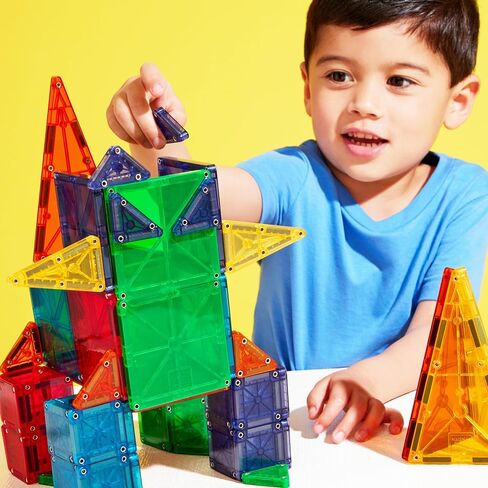 MAGNA-TILES® Combo 46-Piece Magnetic Construction Set, The Original Magnetic Building Brand in Kuwait