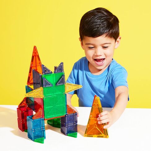 MAGNA-TILES® Combo 46-Piece Magnetic Construction Set, The Original Magnetic Building Brand in Kuwait