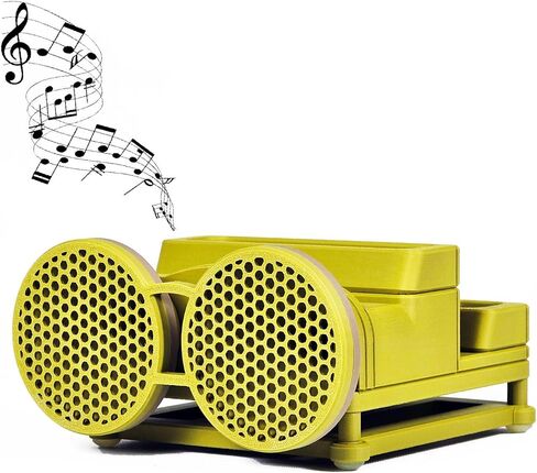 Sound Amplifier Stand Holder for Cell Phone, Emotional Mobile Phone Louder Sound Speaker (Matte Malt Clay) in Saudi Arabia