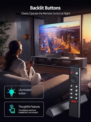 Replacement for Nvidia Shield Remote Control with Voice Search, Backlit Buttons, Customizable Menu Buttons (NO Battery) in Saudi Arabia