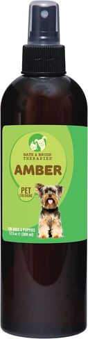 SHOW SEASON ANIMAL PRODUCTS 1 Bath & Brush Therapies® Ambrosia Pet Cologne 12.5 oz For Dogs | Long-Lasting Odor Eliminator | Paraben-Free | Biodegradable & Non-Toxic | Made in The USA in Kuwait