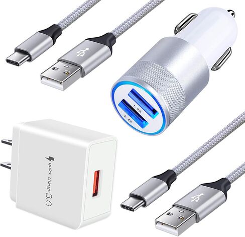كابل USB C إلى C ملفوف 3FT+6FT، كابل شاحن USB C قابل للسحب لهاتف iPhone 16 15 Pro/Pro Max/Plus، سلك شحن سريع Android Auto قصير للسيارة من النوع C لهاتف Samsung Galaxy A15 S24 Ultra A54 S23 FE S22 A14 in Saudi Arabia