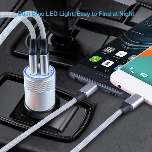 كابل USB C إلى C ملفوف 3FT+6FT، كابل شاحن USB C قابل للسحب لهاتف iPhone 16 15 Pro/Pro Max/Plus، سلك شحن سريع Android Auto قصير للسيارة من النوع C لهاتف Samsung Galaxy A15 S24 Ultra A54 S23 FE S22 A14 in Saudi Arabia