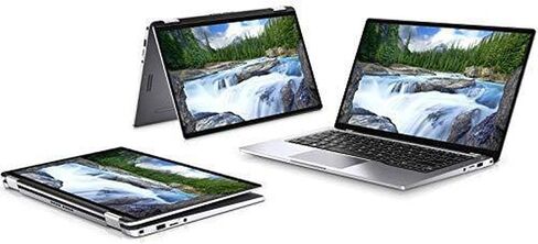 Dell Latitude 7400 2-in-1 Laptop | 14.1" 1920x1080 FHD | Core i7-8665U - 256GB SSD Hard Drive - 16GB RAM | 4 cores @ 4.8 GHz Win 10 Pro Silver (Renewed) in Saudi Arabia