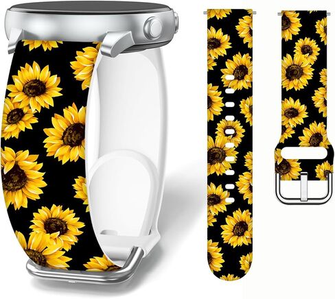 Sport Bands Compatible with Samsung Galaxy Watch 7 6 5 4 40mm 44mm/Watch 6 4 Classic Band 42mm 46mm 43mm 47mm/Watch 5 Pro 45mm/Active 2,20mm Soft Silicone Adjustable Watch Strap Women Men in Saudi Arabia