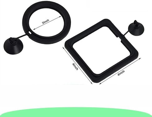 Fish Feeder Square-Shaped Automatic Fish Feeders Reduced Filter Clogging Tank Suitable for All Kinds of Food Tank Accessories in Kuwait
