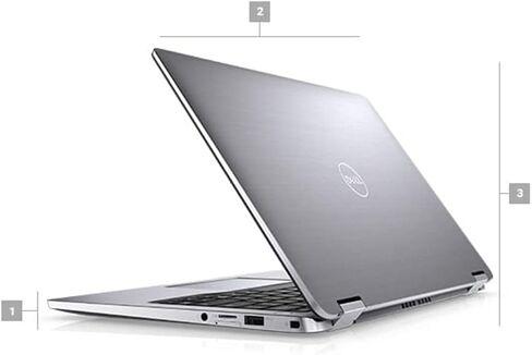 Dell Latitude 7400 2-in-1 Laptop | 14.1" 1920x1080 FHD | Core i7-8665U - 512GB SSD Hard Drive - 16GB RAM | 4 cores @ 4.8 GHz No OS (Renewed) in Saudi Arabia