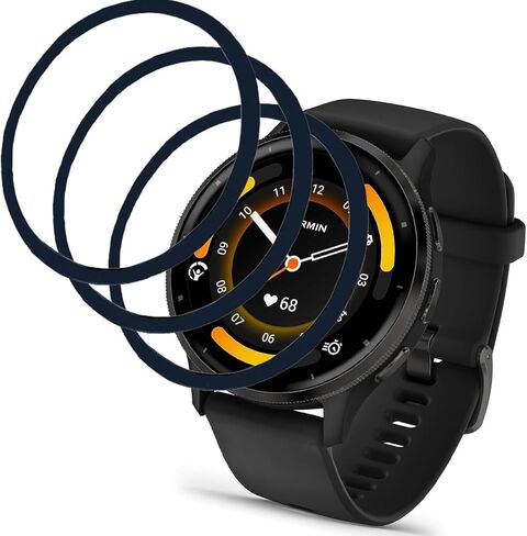 3 Pack for Garmin Venu 3 Screen Protector, Garmin Venu3 Screen Protector， HD Clear Anti Scratch 3D Curved Full Coverage Film Screen Protector Compatible with Garmin Venu 3 1.4" Smartwatch in Saudi Arabia