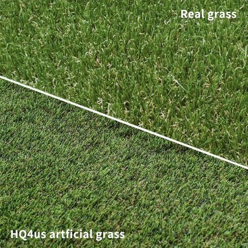 HQ4us Dog Grass pad 42"×32'' Replacement Grass Pad for 45"×34" Dog Potty Tray, 2×Artificial Grass for Dogs, Realistic, Bite Resistance Turf, Less Stink, Potty for Balcony in Saudi Arabia