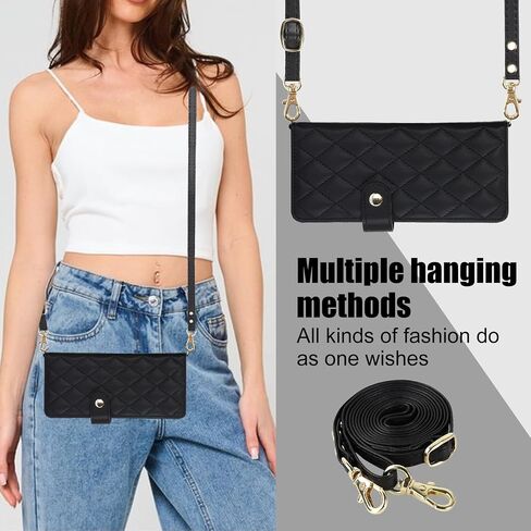 for Samsung Galaxy Z Fold 6 Wallet Case with 6 Credit Card Slots and S-Pen Slot,RFID Blocking,Multi Card Luxurious Leather Magnetic Clasp Kickstand Cover.(Black) in Saudi Arabia