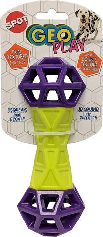 SPOT Geo Play Dual Texture Dog Toy Dumbbell in Saudi Arabia