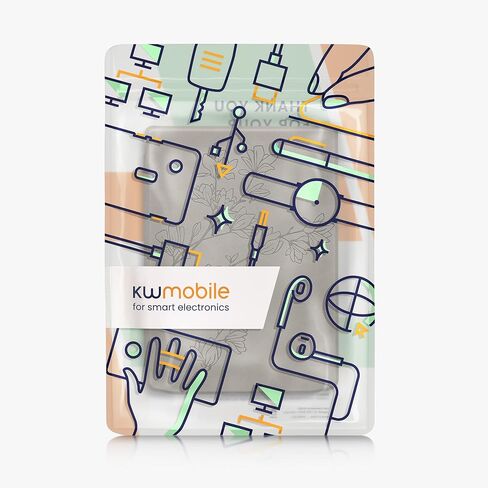 غطاء kwmobile متوافق مع Pocketbook InkPad 4 / Color 3 / Color 2 / Vivlio InkPad 4 / InkPad Color 3 Cover - حافظة القارئ الإلكتروني - رمادي فاتح in Saudi Arabia