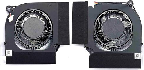 مروحة تبريد وحدة المعالجة المركزية الجديدة + وحدة معالجة الرسومات من Bestparts لجهاز ACER Predator Helios 300 (PH315-55 PH317-56)، P/N: لـ FPK8 DFSCL12E06486T، NS8CC19، مروحة 12 فولت (شفرة مروحة ABS) in Kuwait