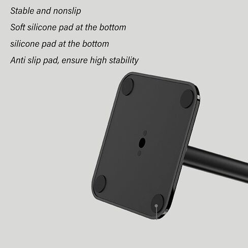 Cuifati Headphone Stand, Aluminum Desktop Headset Stand, Headset Earphone Holder with Solid Base TPU Tray, for AirPods for Beats for Bose for HyperX, Easy to Install (Black) in Saudi Arabia