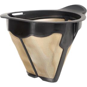 Reusable Coffee Permanent Filters Cone Replacement Coffee Filter Compatible with Ninja Coffee Maker and Brewer CM300, CM305, CM360, CM371, CM400 (1 Pack)