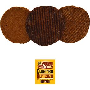 Treats, Made in USA, Natural Dog Chews for Light to Moderate Chewers & Small, Medium & Large Size Dogs (30 Treats)