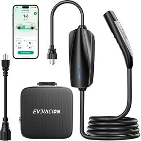 شاحن تسلا المستوى 2 شاحن EV لـ Tesla 240V 7.6kW 32Amp WiFi/APP موصل للهاتف المحمول NEMA 14-50 قابس 20 قدم سلك تمديد متوافق مع جميع موديلات Tesla 3/Y/X/S in Kuwait