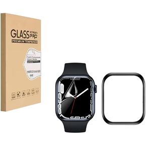 Tempered Glass Screen Protector Designed for Apple Watch Series 9 Series 8 Series 7 41mm, Smartphone Tempered Film, HD, 9H Hardness, Anti-scratch, Touch Sensitive, Drop-protection