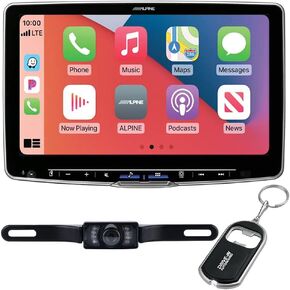 Alpine Halo11 ILX-F511 11" Touchscreen Digital Multimedia Receiver with License Plate Camera