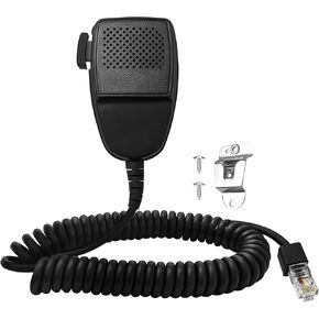 PMMN4090 PMMN4090A Speaker Microphone, HMN3596 HMN3596A 8-Pin RJ45 Connector Speaker Mic for Motorola CDM750 CDM1250 CDM1550 CM200 CM300 GM300 GM338 GM950 M1225 M200 XPR2500 MCS2000