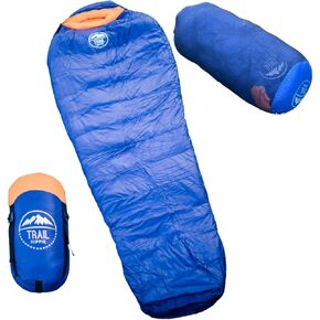 Nomad30 | 650 fp 90% Duck Down Mummy Sleeping Bag | Ultralight & Compact & Packable | for Backpacking & Camping | 0-40 Degree Cold Weather Sleeping Bag | Hiking & Camping Essentials