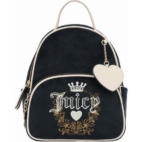 Juicy Couture Women's Backpack, Liquorice/Angel, One Size