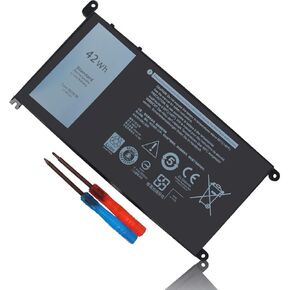 42wh WDXOR Laptop Battery for Dell Inspiron 13 15 5000 7000 Series 15 5565 5567 5568 5578 5579 7560 7570 13 7368 7378 5378 17 5765 5767 5770 P58F P66F