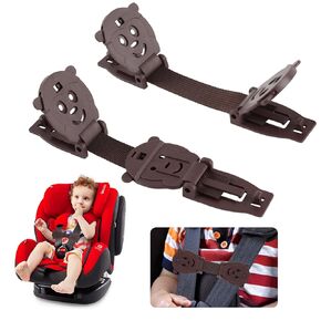 Anti Escape Baby Harness Chest Clip, Prevent Children/Kids Taking Their Arms Out of Child Car Seat/High Chairs/Strollers/Baby Reins(2 Pack)