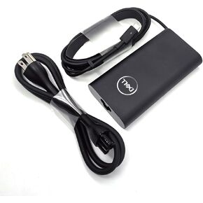 Dell Laptop Charger 90W Watt USB Type C GAN, Latitude 9330 9430 9510 9410 2-in-1 9420 2-in-1 9520 2-in-1 AC Adapter, Black, LA90PM170