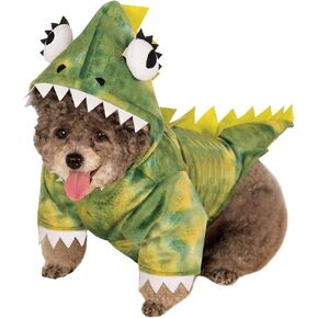 Rubie's Pet Costume, Small, Green Dinosaur Hoodie