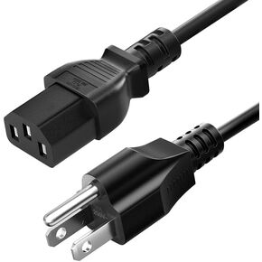 3 Prong 4FT Amplifier Power Cord Compatible with ION Speaker, ION Pathfinder 4 280, Guitar Amp, Block Rocker, Vox, Fender Amp, Marshall, Monster Mackie DJ Rockville QSC Speaker Power Cable