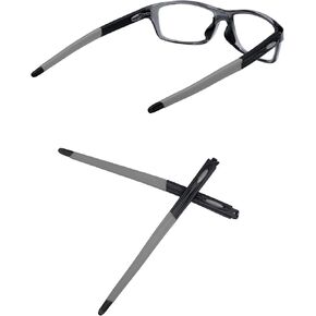 Replacement Temples Arms Legs Compatible with Oakley Crosslink Pitch Series Glasses - Black
