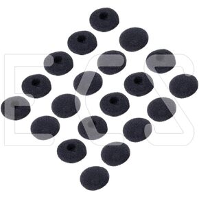 Replacement Ear Cushions for Philips Transcription Headsets LFH0334 LFH0234 LFH0134 Comfortable Memory Foam Pads, Comparable with Philips 510310928231, 10 Pairs, 20 Sponges, Quality
