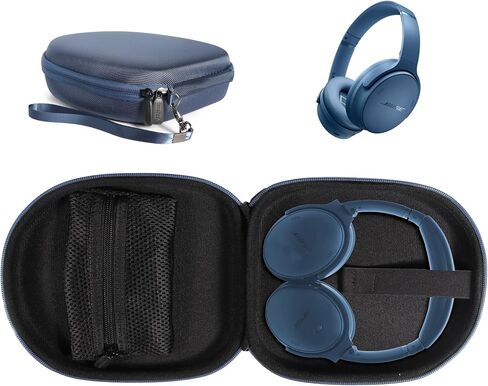 CaseSack Case for Bose QuietComfort Bluetooth Headphones with Microphone, QuietComfort 45, 35, 35 II, Replacement case only (Blue) in Kuwait